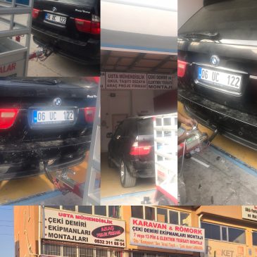 bmw çeki demiri montajı ankara usta muhendislik ankara da