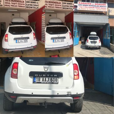 DUSTER DACİA ARAÇLARA ÇEKİ DEMİRİ MONTESİ VE ARAÇ PROJE FİRMASI ÇEKİ DEMİRİ ANKARA USTA MÜHENDİSLİK 05323118894