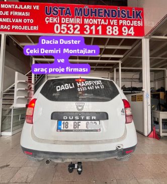 Dacia çeki demiri CE belgeli o Dacia çeki demiri montajı ve projesi ile uygun fiyatlarıyla USTA MÜHENDİSLİK 05323118894