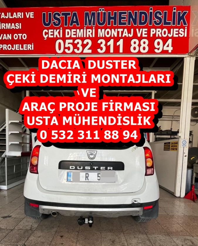 Dacıa duster çeki demiri, demiri montajı, çeki demiri projesi. çeki demiri ankara usta mühendislik ankara da USTA MÜHENDİSLİK 05323118894